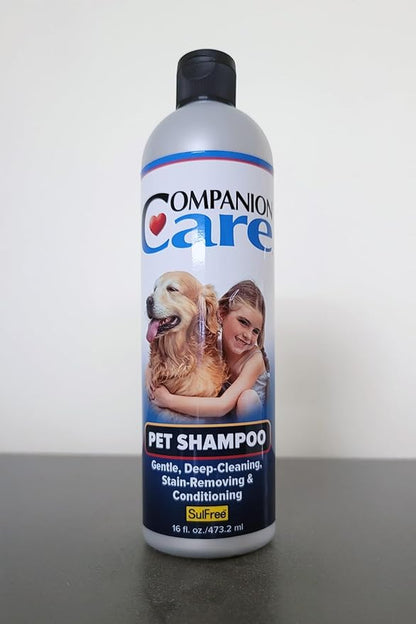 Radiant Pet Shampoo | Gentle, Deep-Cleaning, Stain-Removing & Conditioning for Dogs, Cats, and Most Household Pets | 16 fl oz Bottle