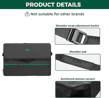 FXW Specialized Dog Playpen Storage Bag (Not Suitable for Other Brands), Designed for RV Trips, Fits 40" H 8 Panels and 9 Stakes│Patented