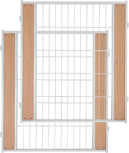 Heavy Duty Dog Playpen 32 Inch Height - Indoor Outdoor Pet Fence Enclosure for Medium and Small Dogs - Foldable Puppy Exercise Pen for Indoor and RV Camping or Yard