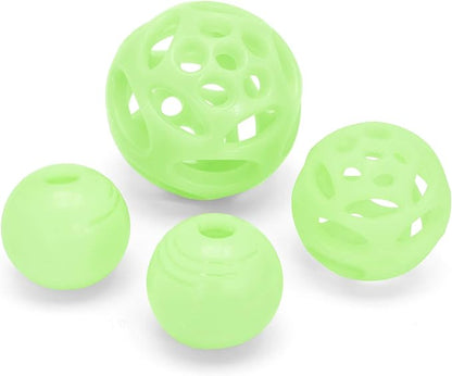 Chew King Glowing Fetch Ball, Dog Ball Toys, Ball Combo