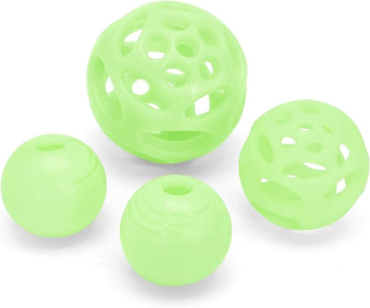 Chew King Glowing Fetch Ball, Dog Ball Toys, Ball Combo