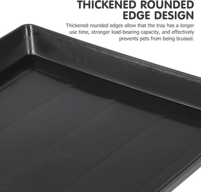 DOITOOL Dog Crate Tray Replacement：2PCS Crate Replacement Tray 17.2 Inch for Pet Cages, Crates, and Kennels for Dogs, Cats, Rabbits, Ferrets, and Critters