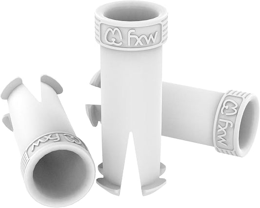 FXW 32 Pieces Muffler Tubes, Compatible with FXW Rollick/Instant Dog Playpen (Replacement for HomePlus/Dog Gate), White│ Patented