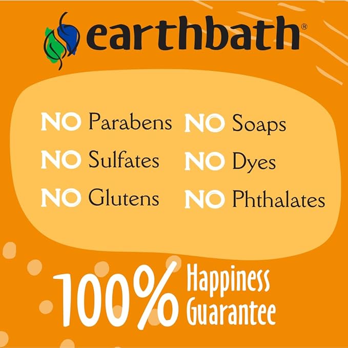 earthbath, Oatmeal & Aloe Dog Shampoo and Conditioner Set & Hypo-Allergenic Grooming Wipes - Oatmeal Shampoo for Dogs, Fragrance Free Dog Wipes for Paws and Butt, Cruelty-Free - 16 Oz Each, 30 Wipes