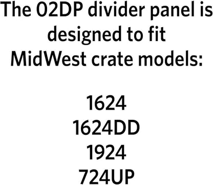 MidWest Homes for Pets Divider Panel Fits Models, Models 1624, 1624DD, 1924 and 724UP (02DP)