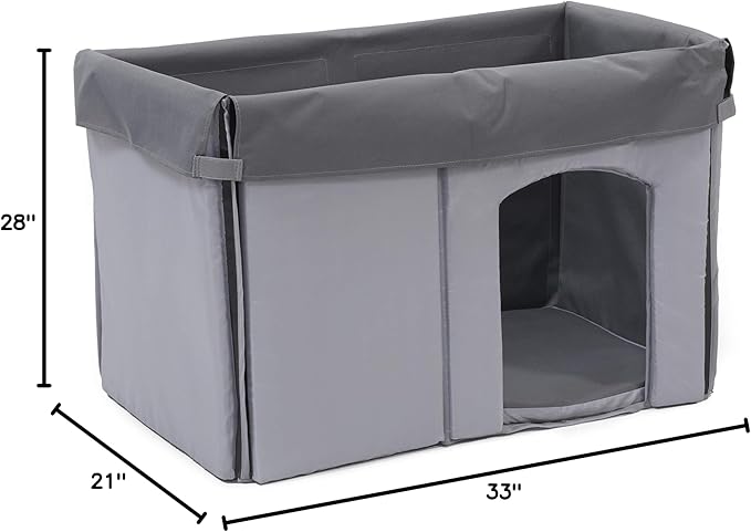MidWest Homes for Pets Eilio Dog House Insulation Kit, Fits Small Dog House Measuring 21.74L x 33.59W x 25.28H - Inches, 1-Year Manufacturer's Warranty