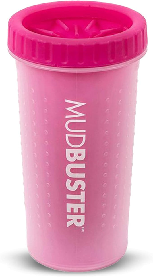 Dexas MudBuster Portable Dog Paw Cleaner, Pink Large Pet Supplies and Accessories