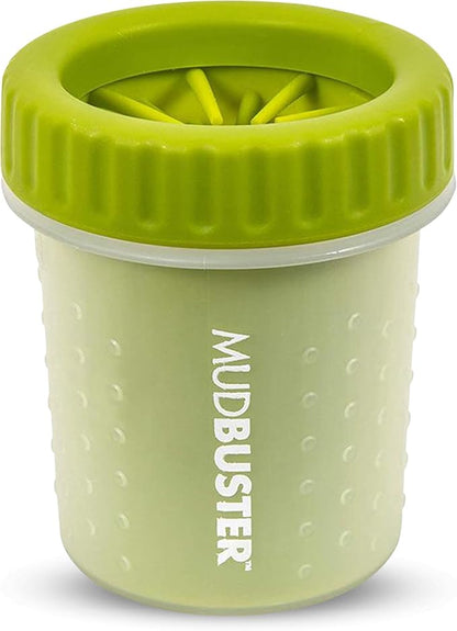 Dexas Green Small Dog Paw Cleaner for Dogs - Premium Quality Pet Supplies and Dog Accessories - Cleans Mud and Dirt - Easy to Use and Clean - Patented Product - BPA Free