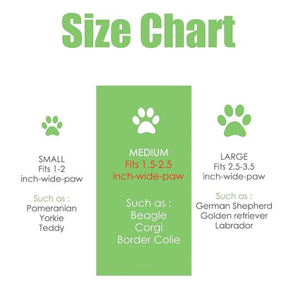 Paw Cleaner for Medium Dogs (with 3 Absorbent Towels) - Muddy Foot Washer for Pets