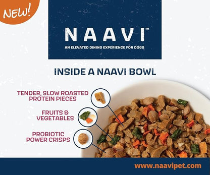 Slow Roasted Beef Bowl with Ancient Grains, Vegetables & Fruits, Premium Dog Food Topper for Adult Dogs - 6oz (2pack)