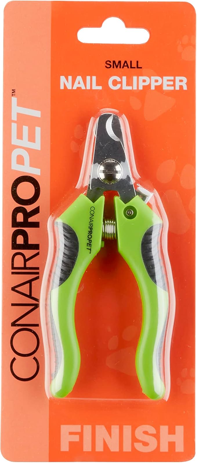 CONAIRPROPET Nail Clipper for Dogs with Stainless Steel Blades, Ideal for Small Dog Breeds,Yellow