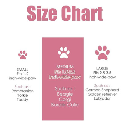 Dog Paw Cleaner for Medium Dogs (with 3 Absorbent Towels), Dog Paw Washer, Muddy Paw Cleaner, Pet Foot Cleaner (Medium, Red)