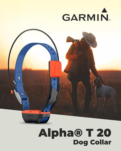 Wearable4U Garmin Alpha T 20 GPS Dog Tracking Collar with E-Bank Bundle