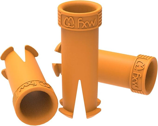 FXW 32 Pieces Muffler Tubes, Compatible with FXW Rollick/Instant Dog Playpen (Replacement for HomePlus/Dog Gate), Orange │ Patented