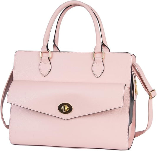 Stylish Pet Carrier Purse Leather Bag for Small Dogs Cats Puppy,Airline Approved Soft-Sided Carriers (Pink)