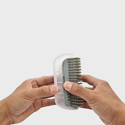 Skruffie’s Love Cat Self Groomer Medium Cat Corner Wall Scratcher Comb Pet Grooming Supplies Massage Brush for Long Short Fur Cats Kitten Puppy