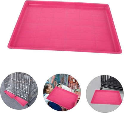 Milisten Replacement Dog Crate Pan,Kennel Tray Dog Crate Bottom Tray for Pet Cages Crates Kennels Dogs Cat Rabbit Ferret Critter
