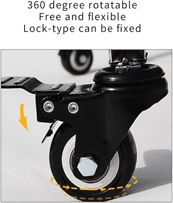 LUCKUP Heavy Duty Dog Cage Metal Kennel and Crate for Medium and Large Dogs, Pet Playpen with Four Wheels,Easy to Install,46 inch,Black … …