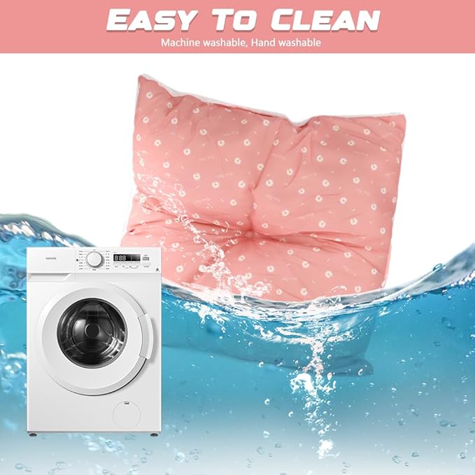 pawstrip Dog Tent Indoor Cat House Pink Puppy Bed Portable Pet Teepe Princess Dog Camping Tent Outdoor Kitten Houses Cute Bunny Nest Girl Kitty Cave (M, Pink)