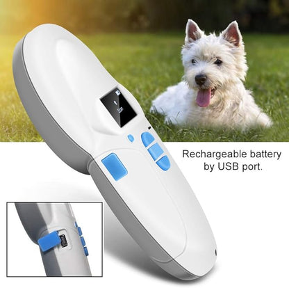 Sonew RFID Chip Reader Scanner, 134.2Khz Animal Pet Microchip Recognition Reader for Pet Animal Cat Dog Microchips Transponders in Cushioned Case