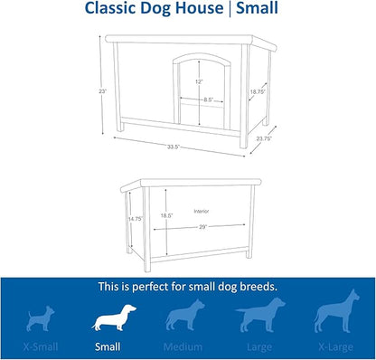 TRIXIE Dog Club House Size: Medium (22.75" H x 33.25" W x 23.5" D)