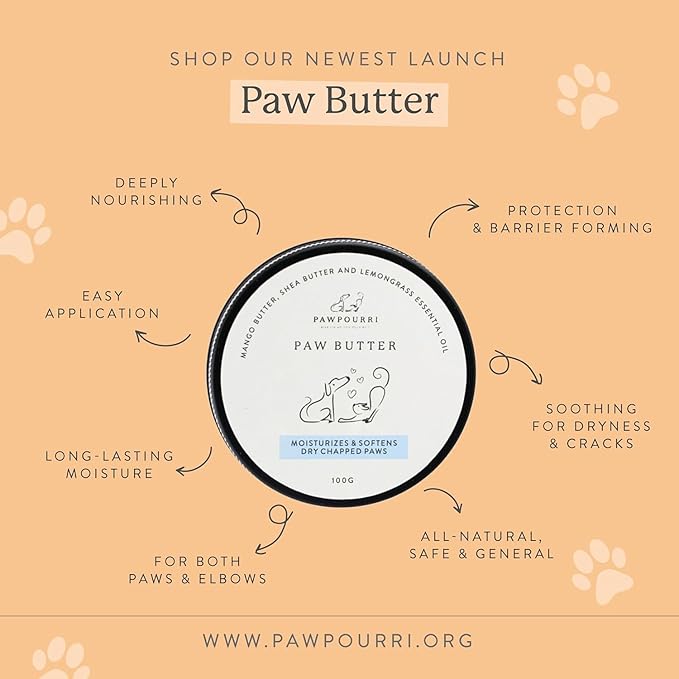 Pet Grooming Kit (Shampoo, Conditioner, Paw Butter, Cologne)
