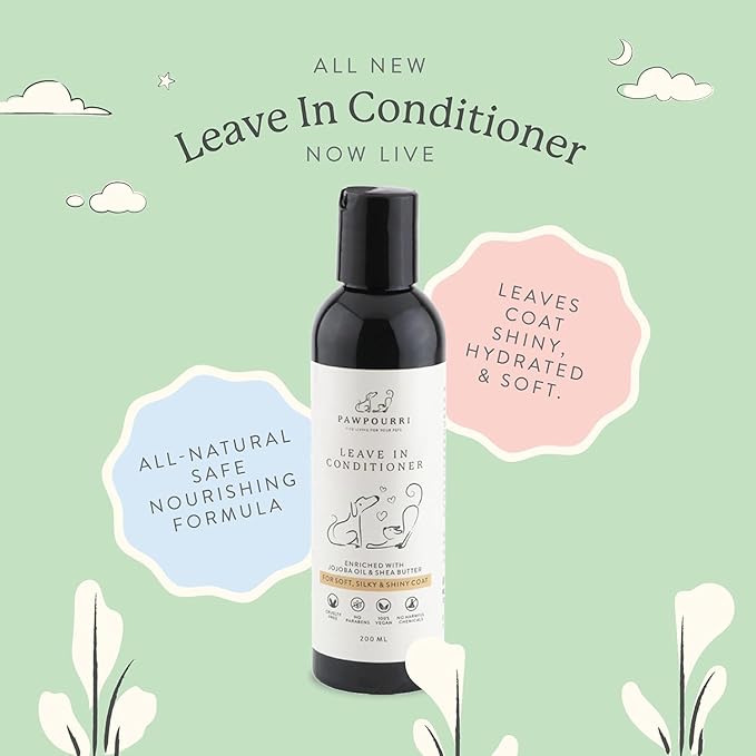 Pet Grooming Kit (Shampoo, Conditioner, Paw Butter, Cologne)