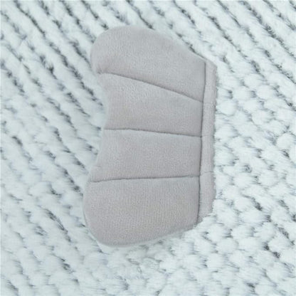 La La Pet® Plush Cat Bed Cave Calming Washable Pet House Bed Selfwarming Pet Bed Foldable Cat Sleep Tent Dog Nest Soft Puppy House Bed for Cats and Small Dogs(Gray,S)