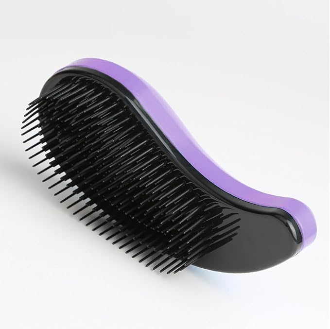 Small Dog Brush - Puppy Hair Brush- Grooming Tool for Teddy, Yorkies, Maltese, Shih Tzu, Chihuahua (Purple)