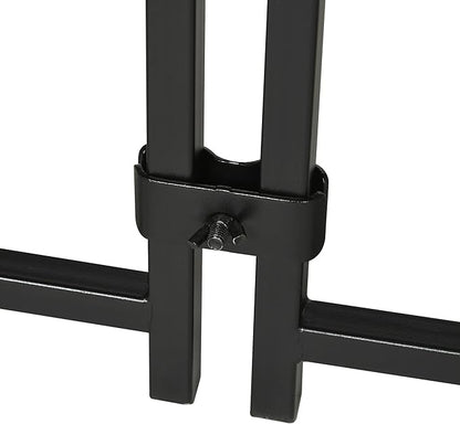 PawHut Dog Kennel Outdoor with Waterproof Canopy, Dog Run with Galvanized Chain Link, Secure Lock, for Backyard and Patio, Large and Medium Sized Dogs, 9.3' x 4.6' x 5.2'