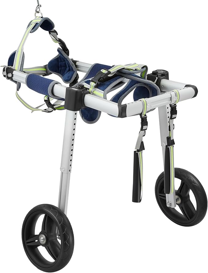 VEVOR 2 Wheels Dog Wheelchair for Back Legs