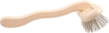 Chris Christensen Original Series 27 mm T-Brush - Dog & Cat Grooming Brush, Groom Like a Professional, Stainless Steel Pins, Lightweight Beech Wood Body, Ground and Polished Tips