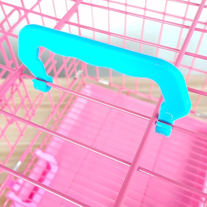 12pcs Replacement Plastic Pet Cage Crate Handles,Durable Handles for Pet Cage Carrier