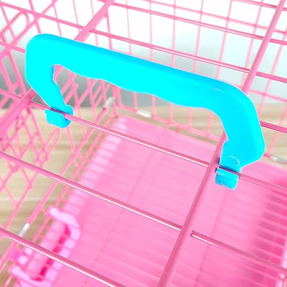 12pcs Replacement Plastic Pet Cage Crate Handles,Durable Handles for Pet Cage Carrier