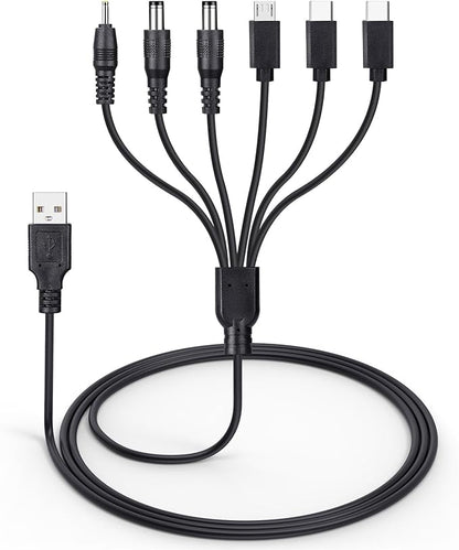Charger for Bousnic Dog Shock Collar, 6-in-1 Training Collar USB Charging Cable, 3.3 ft