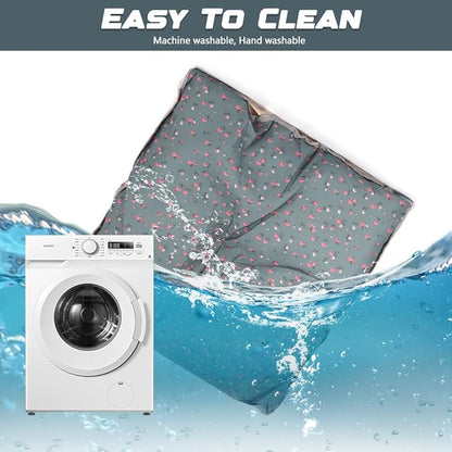 pawstrip Dog Tent Indoor Cat House Pink Puppy Bed Portable Pet Teepe Princess Dog Camping Tent Outdoor Kitten Houses Cute Bunny Nest Girl Kitty Cave (M, Gray)