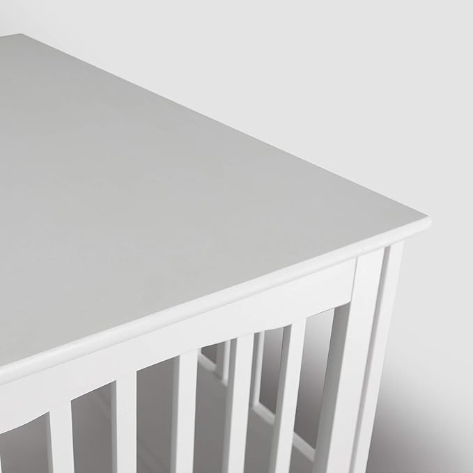 Casual Home Wooden Pet Crate, End Table, Medium, New White