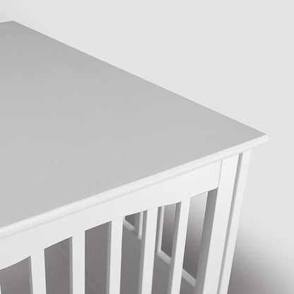 Casual Home Wooden Pet Crate, End Table, Medium, New White