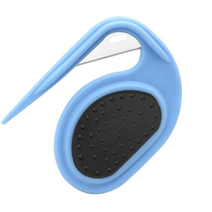 Knotting Comb for Cats and Dogs, Pet Knotting Comb for Medium to Long Hairs Removal, Pet Knotting Comb De Knotting Comb for Dog Pet Hair Removal Tool Cat Dog Grooming Comb Knot Remover (Blue)