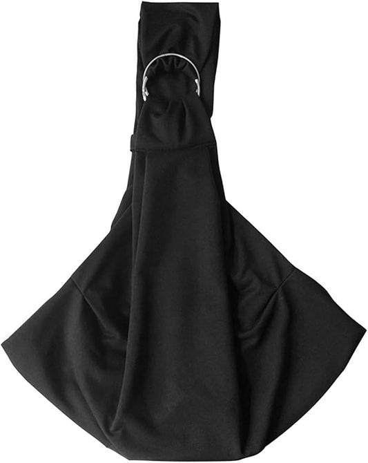 Surblue Pet Sling Carrier Bag with Hands-Free Reversible Belts, Safe Comfortable Adjustable Crossbody Shoulder Outdoor Travel Pet Tote Suitable for Small Dog Cat Puppy up to 12 lb (Black)