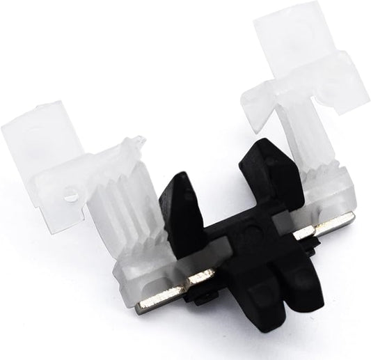 Professional Replacement Parts Animal Clipper Repairing Parts, Hinge, Tension Spring, Blade Socket, Blade Guide, Screws Compatible with Oster A2 A5 Style Pet Groomers (Blade Drive)