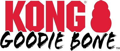 KONG - Extreme Goodie Bone - KONG's Most Durable Natural Rubber Dog Bone for Power Chewers - Black - For Large Dogs