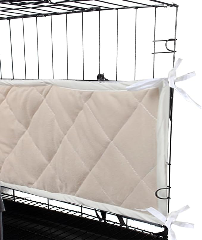 Apricot Dog Crate Training Pads - Tail Protector Bumpers, 30"X18"X10"