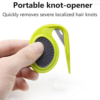 Knotting Comb for Cats and Dogs, Pet Knotting Comb for Medium to Long Hairs Removal, Pet Knotting Comb De Knotting Comb for Dog Pet Hair Removal Tool Cat Dog Grooming Comb Knot Remover, Green