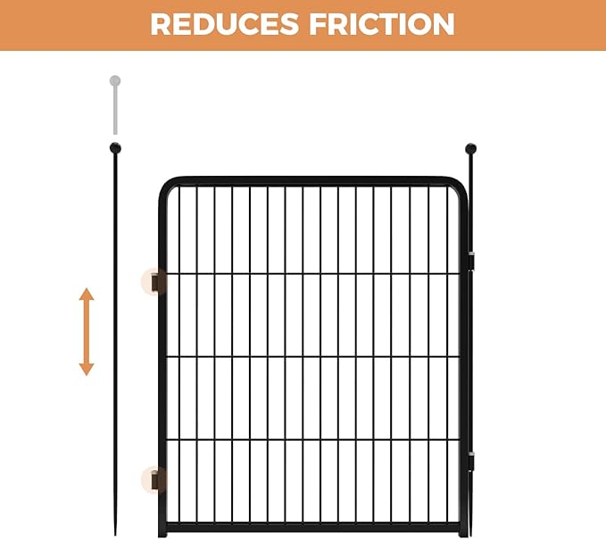 FXW 32 Pieces Muffler Tubes, Compatible with FXW Rollick/Instant Dog Playpen (Replacement for HomePlus/Dog Gate), White│ Patented