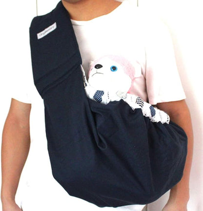 Pet Sling Carrier, OrgMemory Adjustable Dog Sling, Small Dog Cat Outdoor Shoulder Pet Carrier (Heart Shaped)