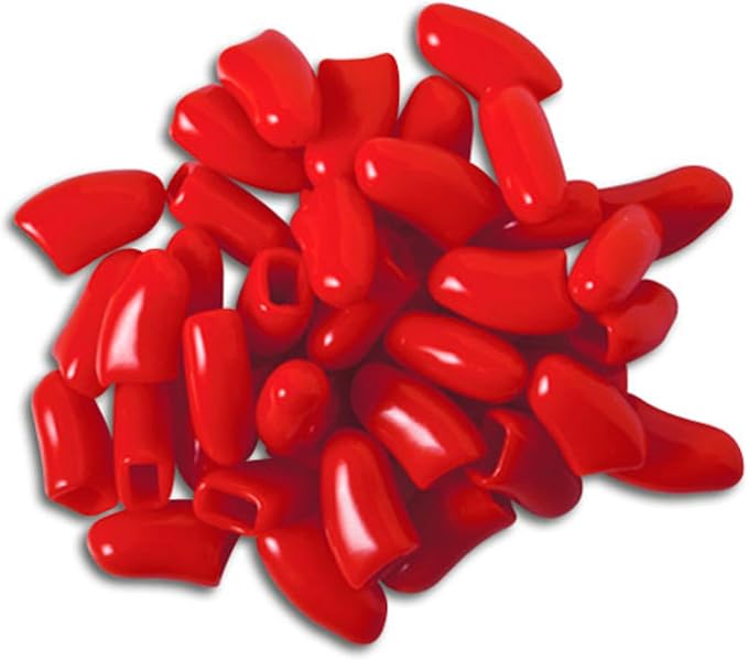 Soft Claws Canine Dog and Cat Nail Caps Take Home Kit, Small, Red