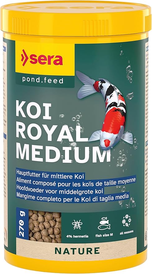 sera 7115 Koi Royal Medium 8.4 oz 1.000 ml Pet Food, One Size