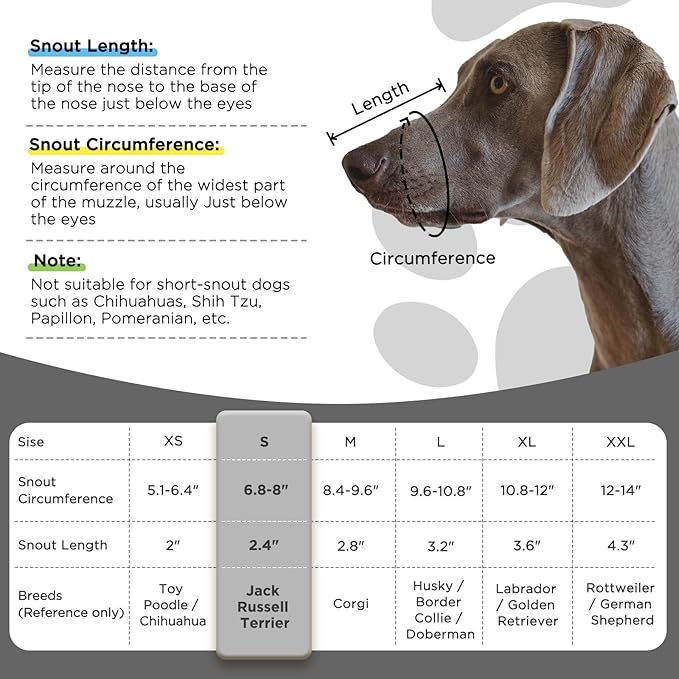 Dog Muzzle,Mesh Soft Muzzle for Small Medium Large Sized Dogs, Breathable Reflective Adjustable Puppy Muzzles with Collar for Scavenging Grooming Biting Chewing,Allows Panting and Drinking