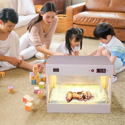 Intelligent Puppy Incubator Newborn Big Family Dog Kennel Pet Box Lab Heater Puppy Essentials Dog Crate